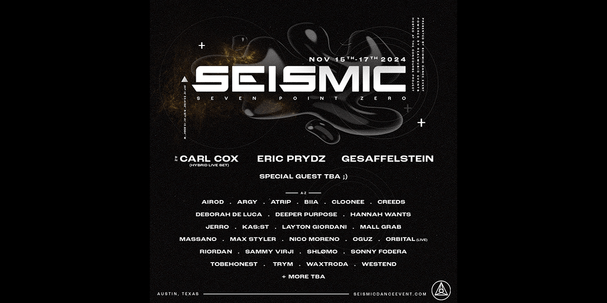 Seismic Dance Event 2025
