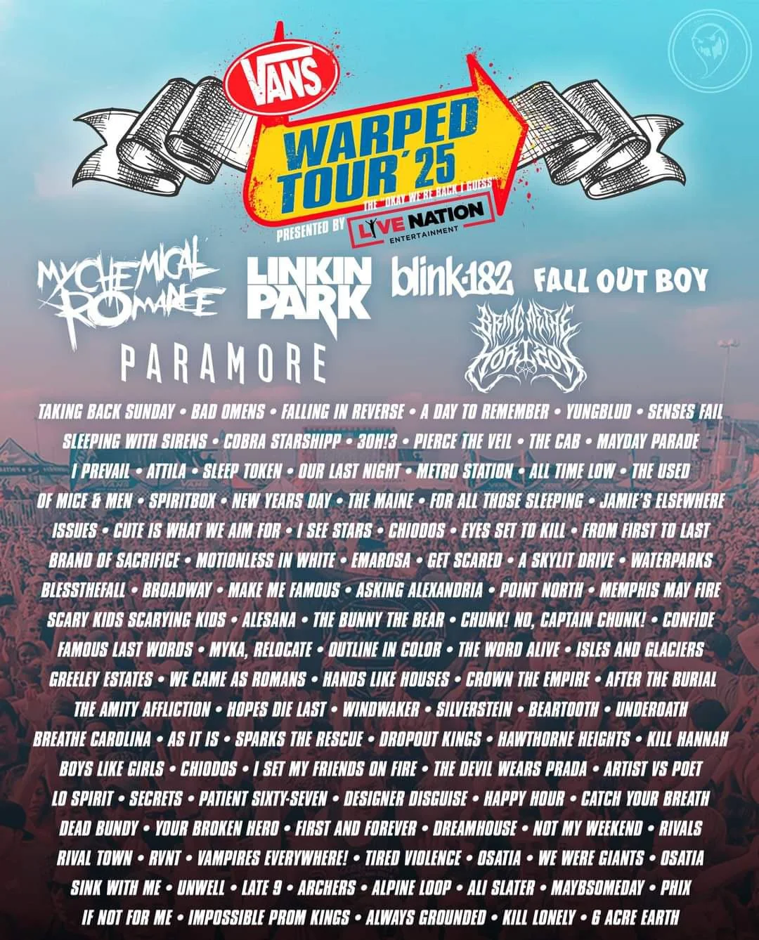 Warped Tour Orlando 2025