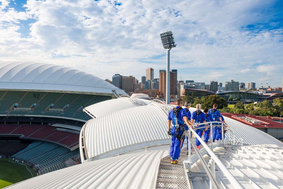 Adelaide Oval Roof Climb Country 1 Adelaide Oval Roof Climb