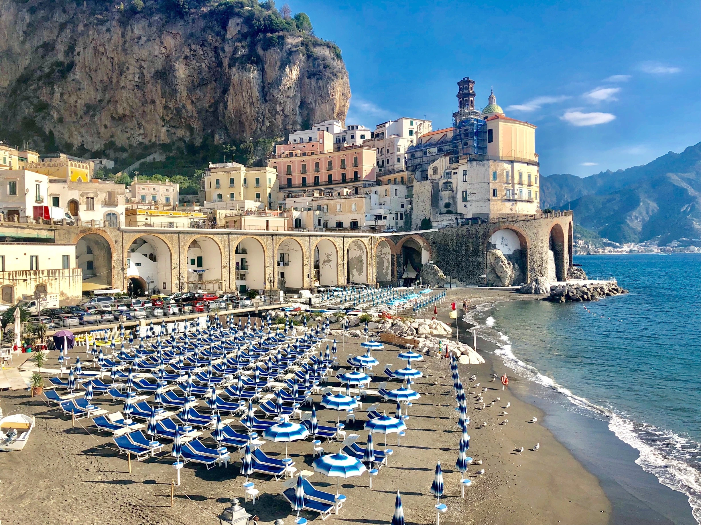Atrani Beach in ITALY Atrani Beach in ITALY