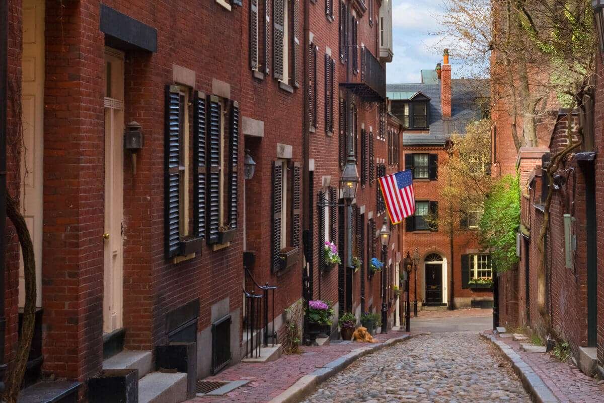 Beacon Hill in USA Northeast