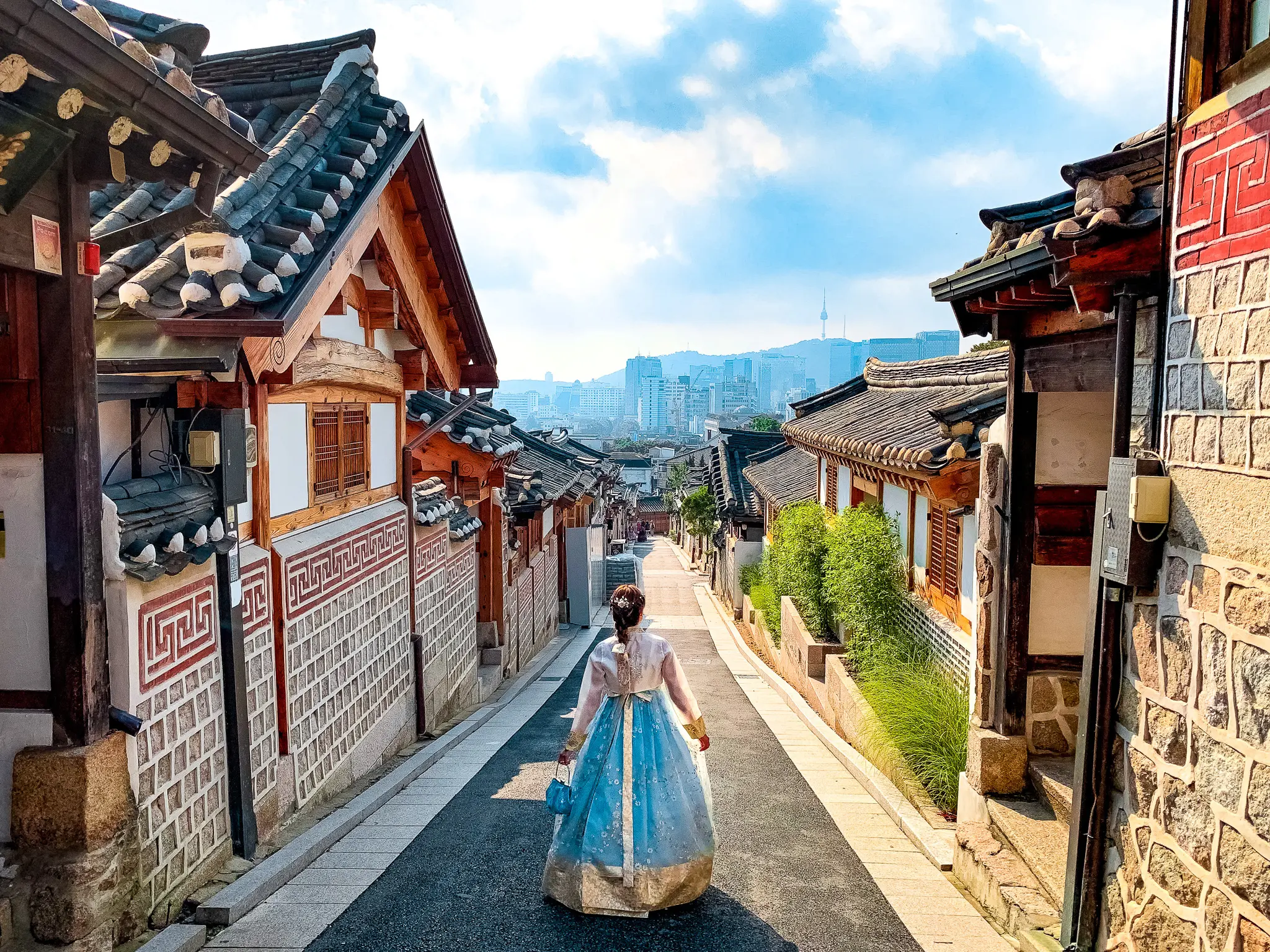 Bukchon Hanok Village – in South Korea Bukchon Hanok Village – in South Korea