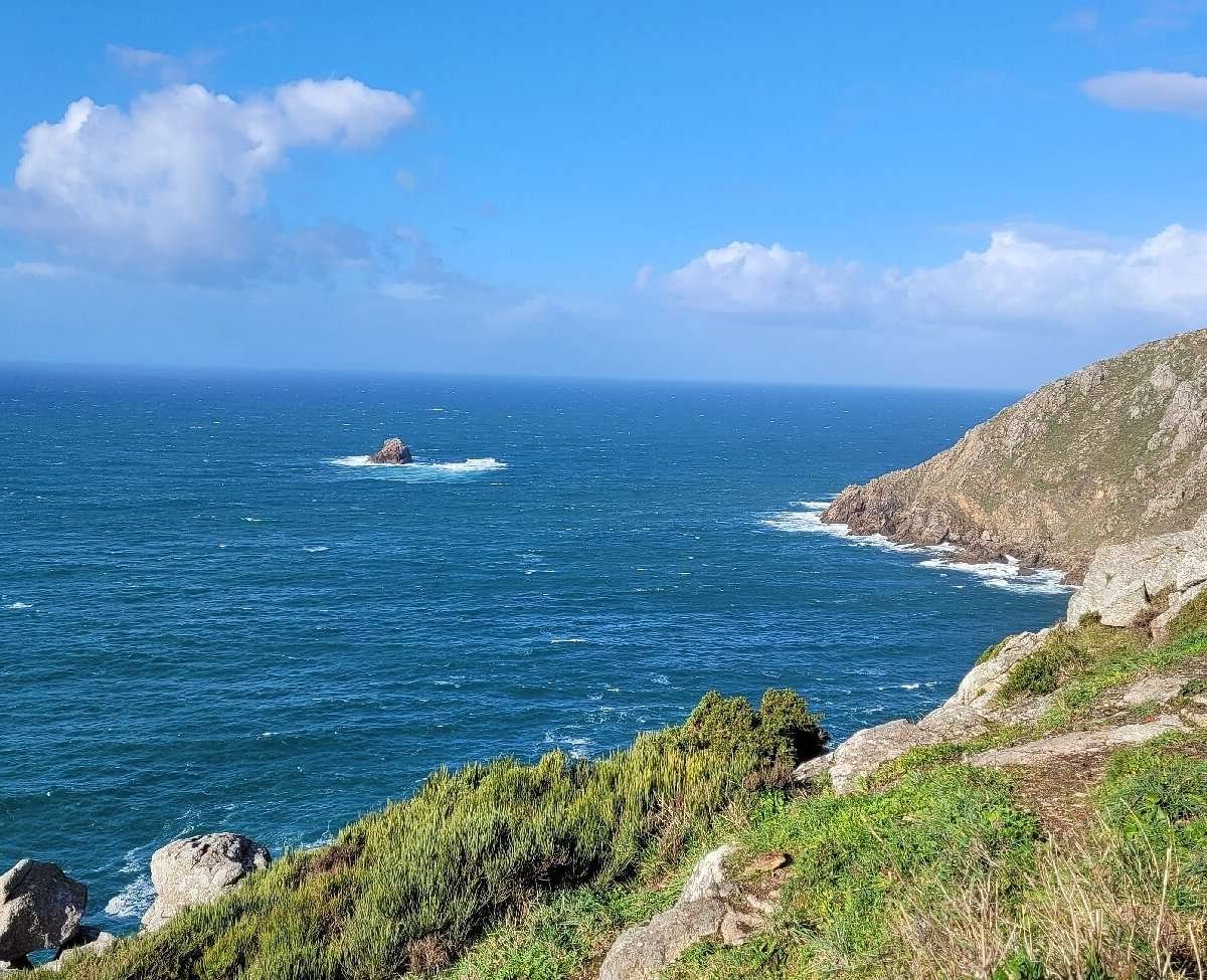 Cape Finisterre in Spain Cape Finisterre in Spain
