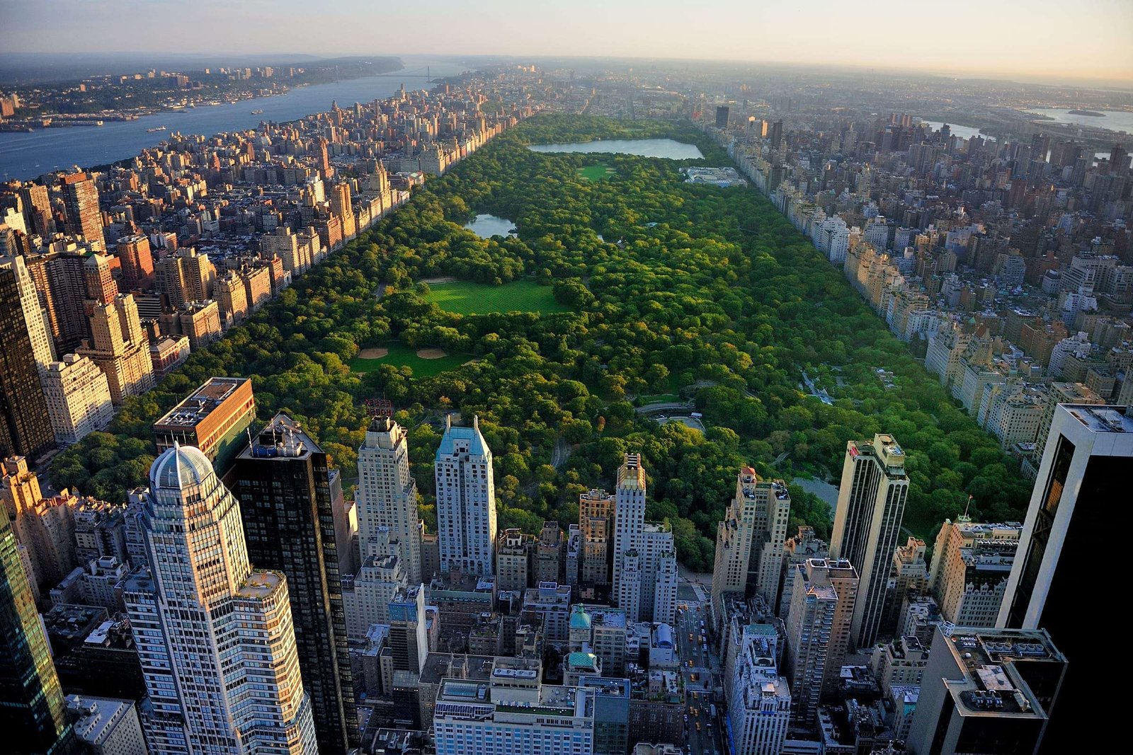 Central Park in USA Northeast
