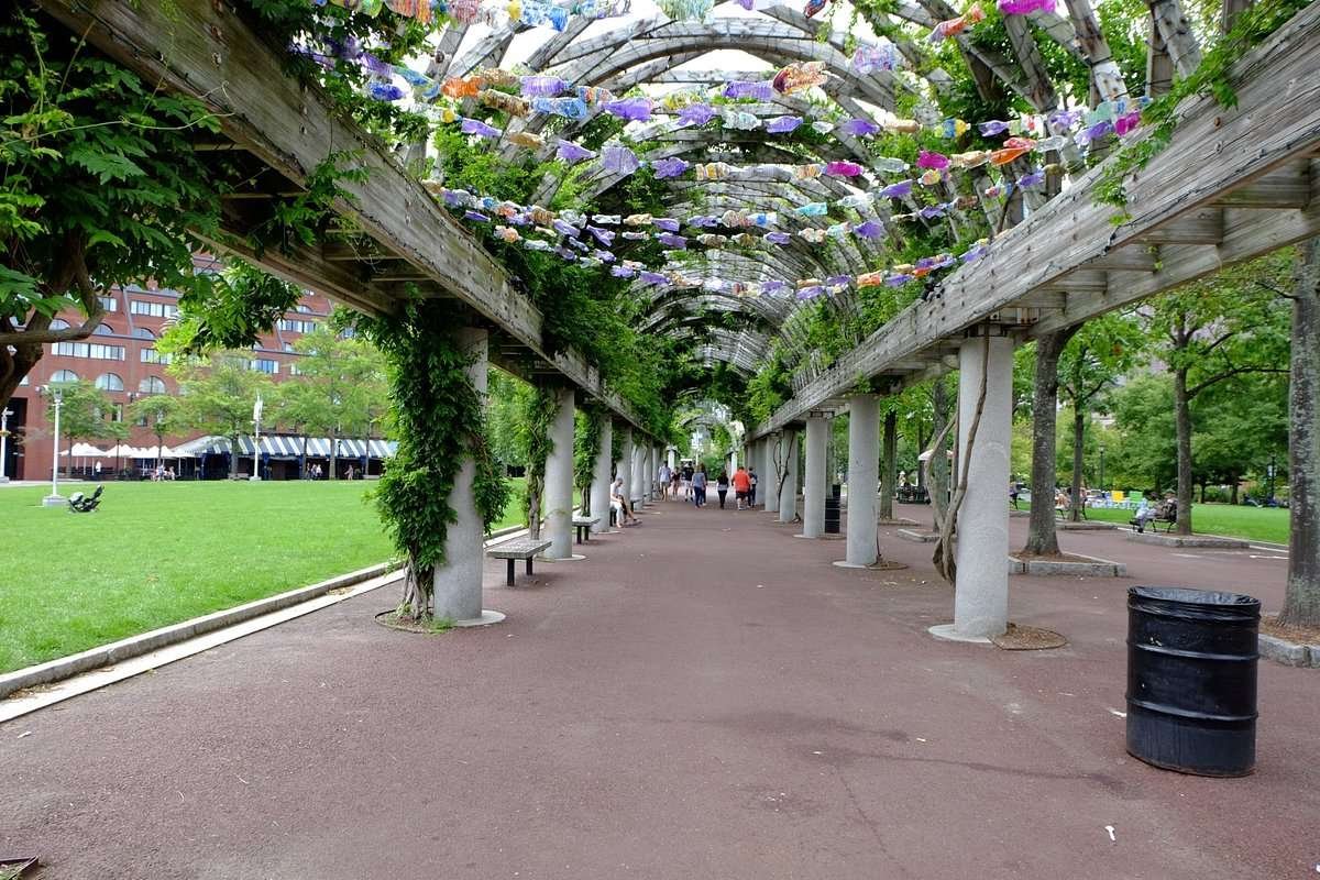 Christopher Columbus Waterfront Park in USA Northeast