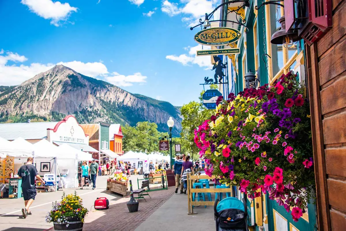 Crested Butte in USA