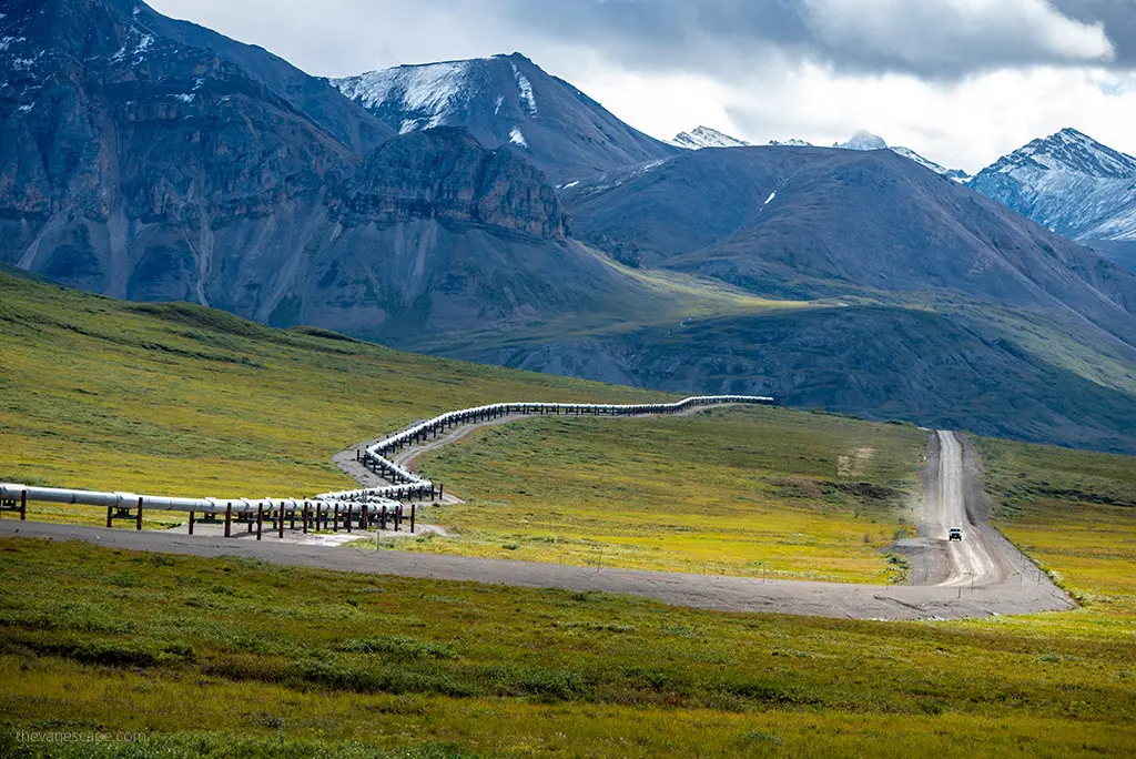 Dalton Highway in USA