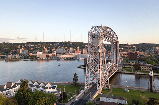 Duluth Aerial Lift Bridge in USA, Midwest