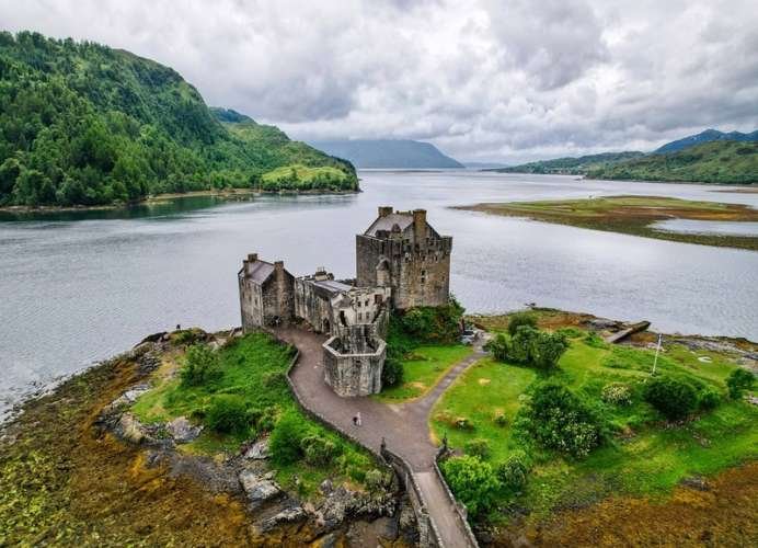 Eilean Donan Castle in Scotland Eilean Donan Castle in Scotland