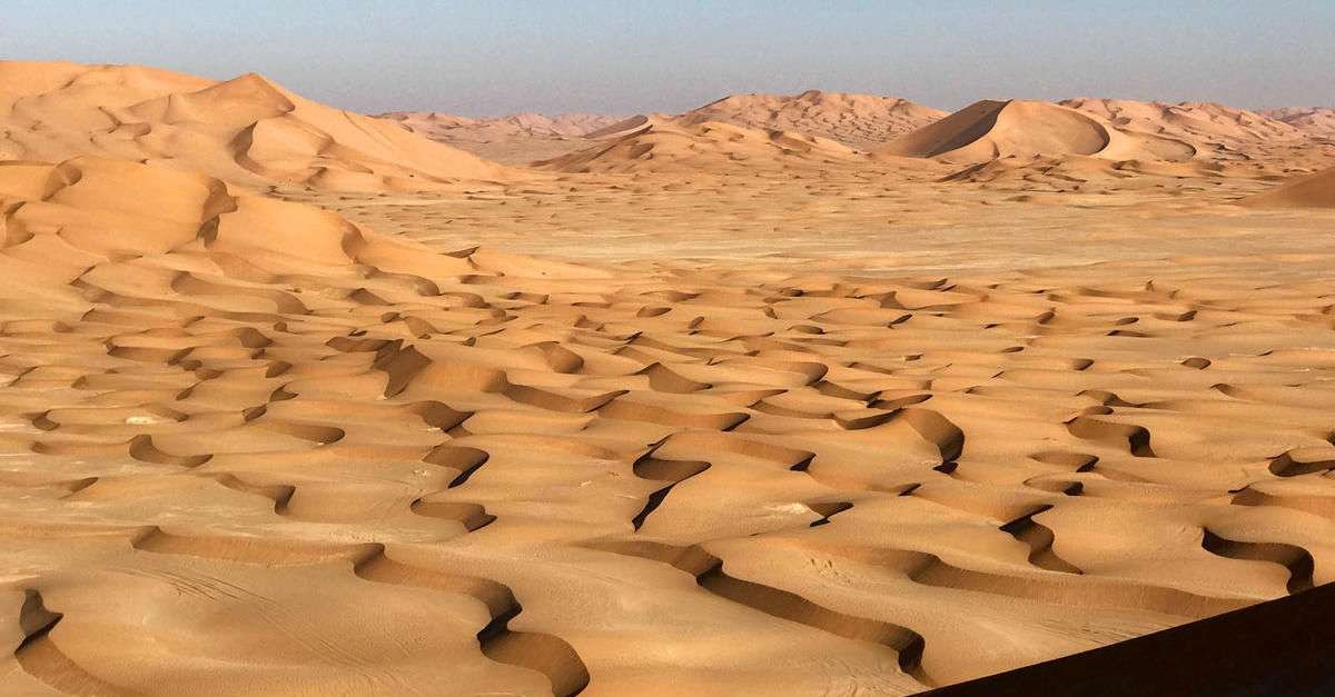 Empty Quarter (Rub’ al Khali) in Saudi Arabia Empty Quarter (Rub’ al Khali) in Saudi Arabia