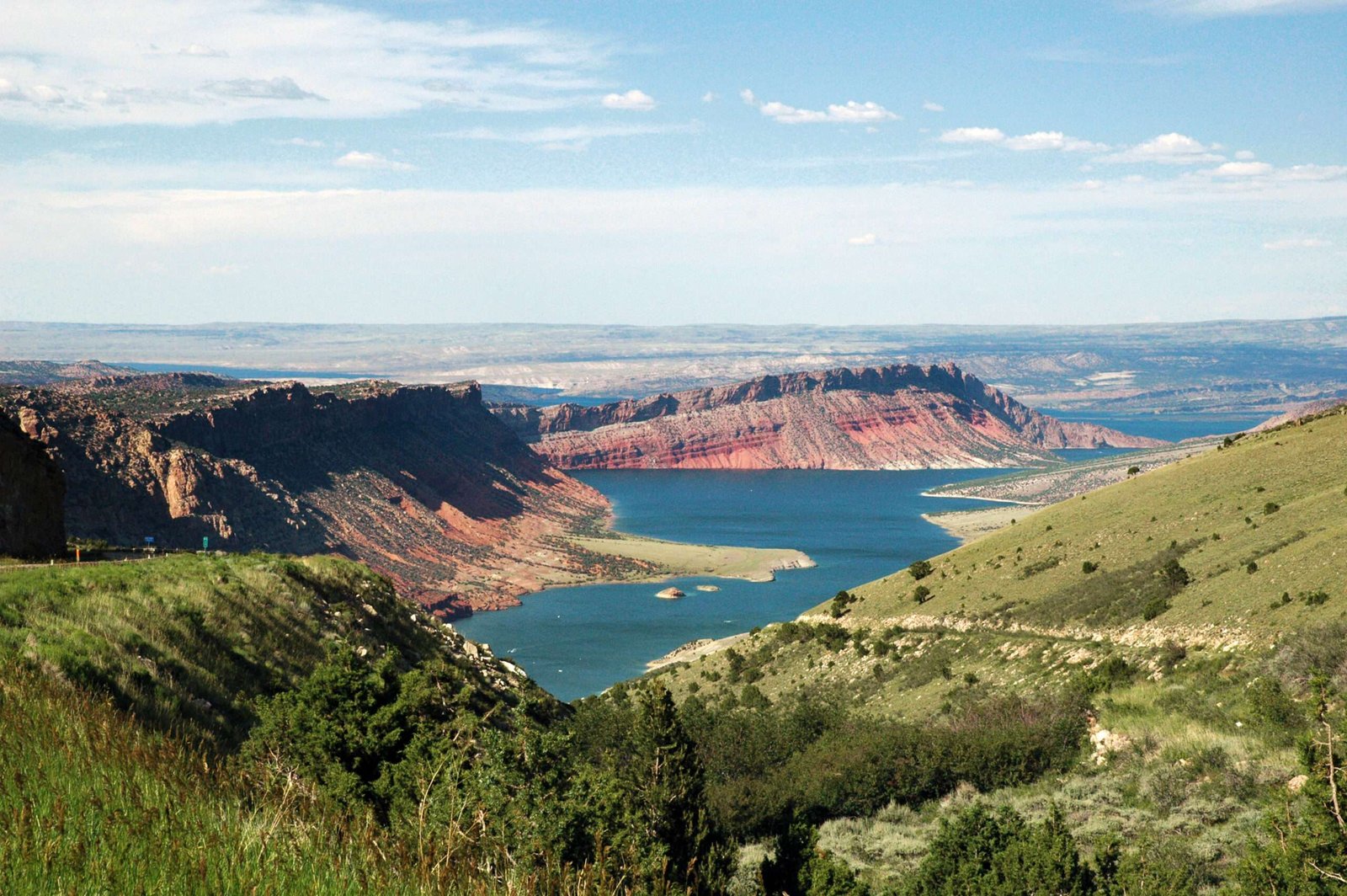 Flaming Gorge National Recreation Area in USA Flaming Gorge National Recreation Area in USA
