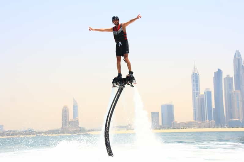 Flyboarding at JBR Beach Flyboarding at JBR Beach