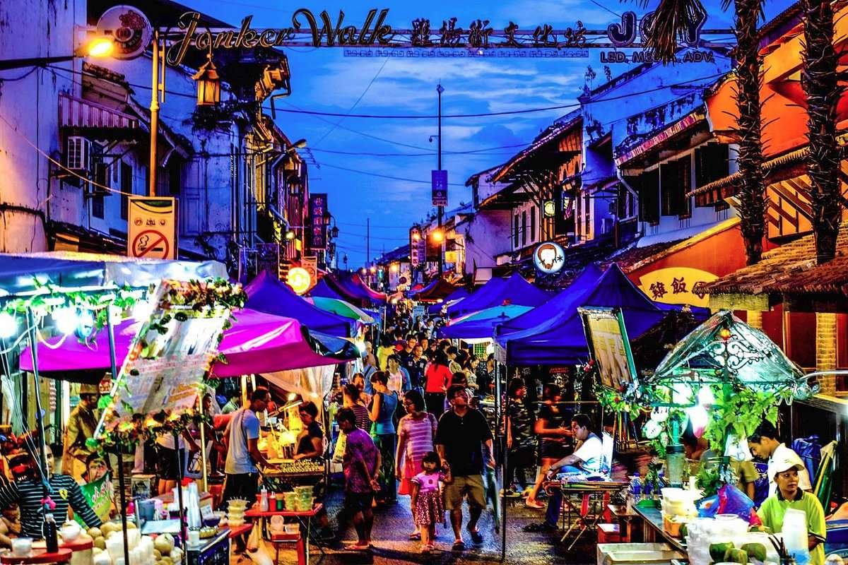 Jonker Street in Malaysia Jonker Street in Malaysia