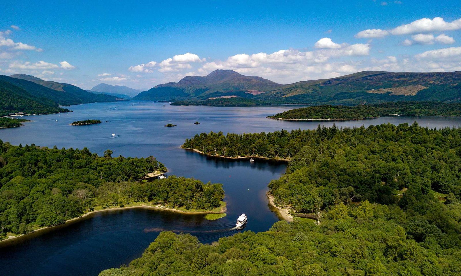 Loch Lomond & the Trossachs National Park in Scotland Loch Lomond & the Trossachs National Park in Scotland