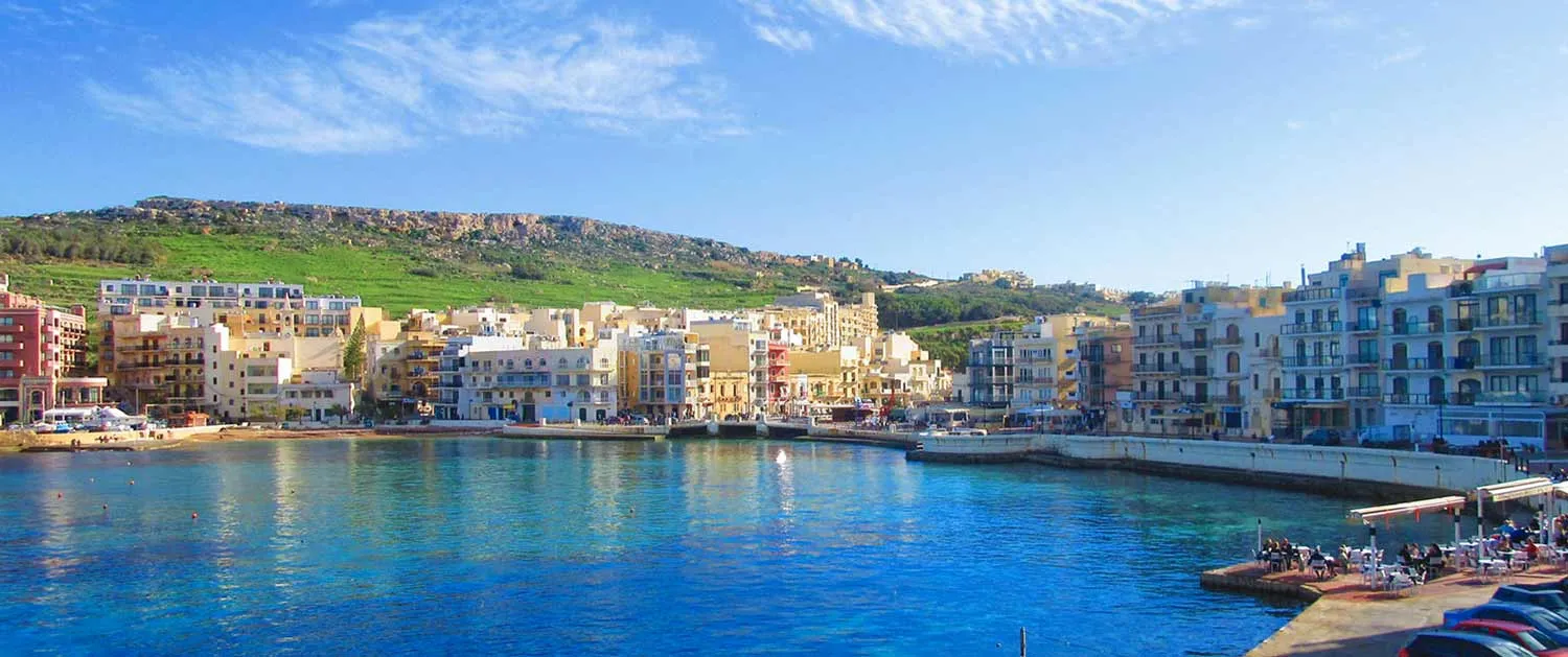 Marsalforn in Malta