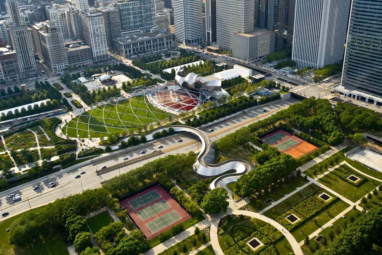 Millennium Park in USA, Midwest