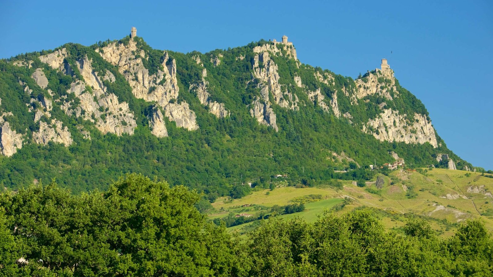 Mount Titano In San Marino Mount Titano In San Marino