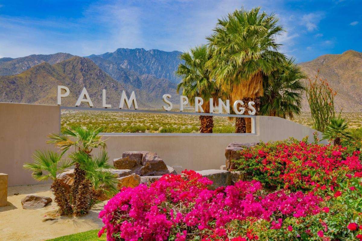 Palm Springs in USA