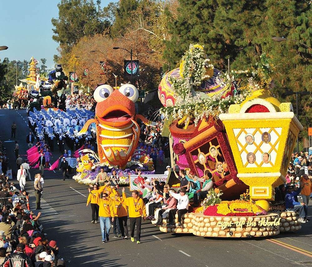 Pasadena Tournament of Roses in USA