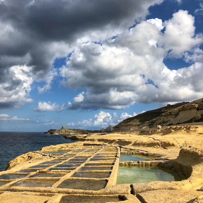 Salt Pans of Xwejni in Malta