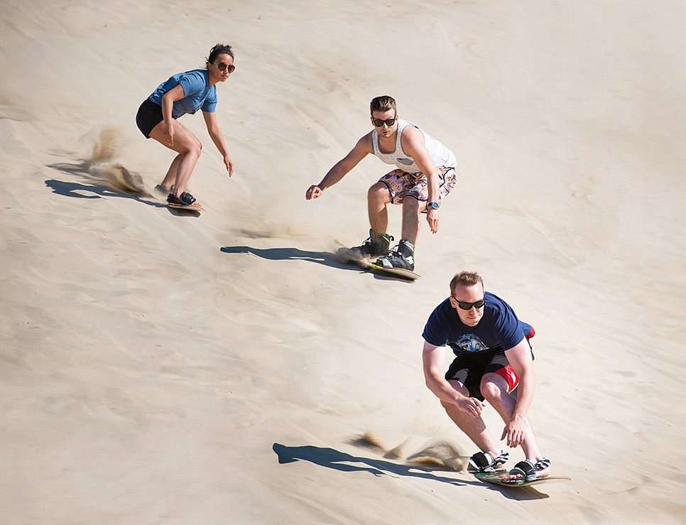 Sandboarding