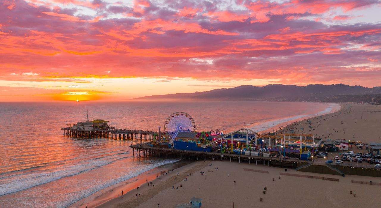 Santa Monica in USA