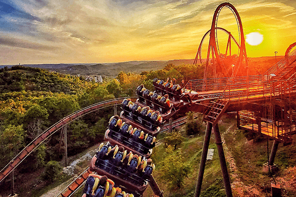 Silver Dollar City in USA, Midwest