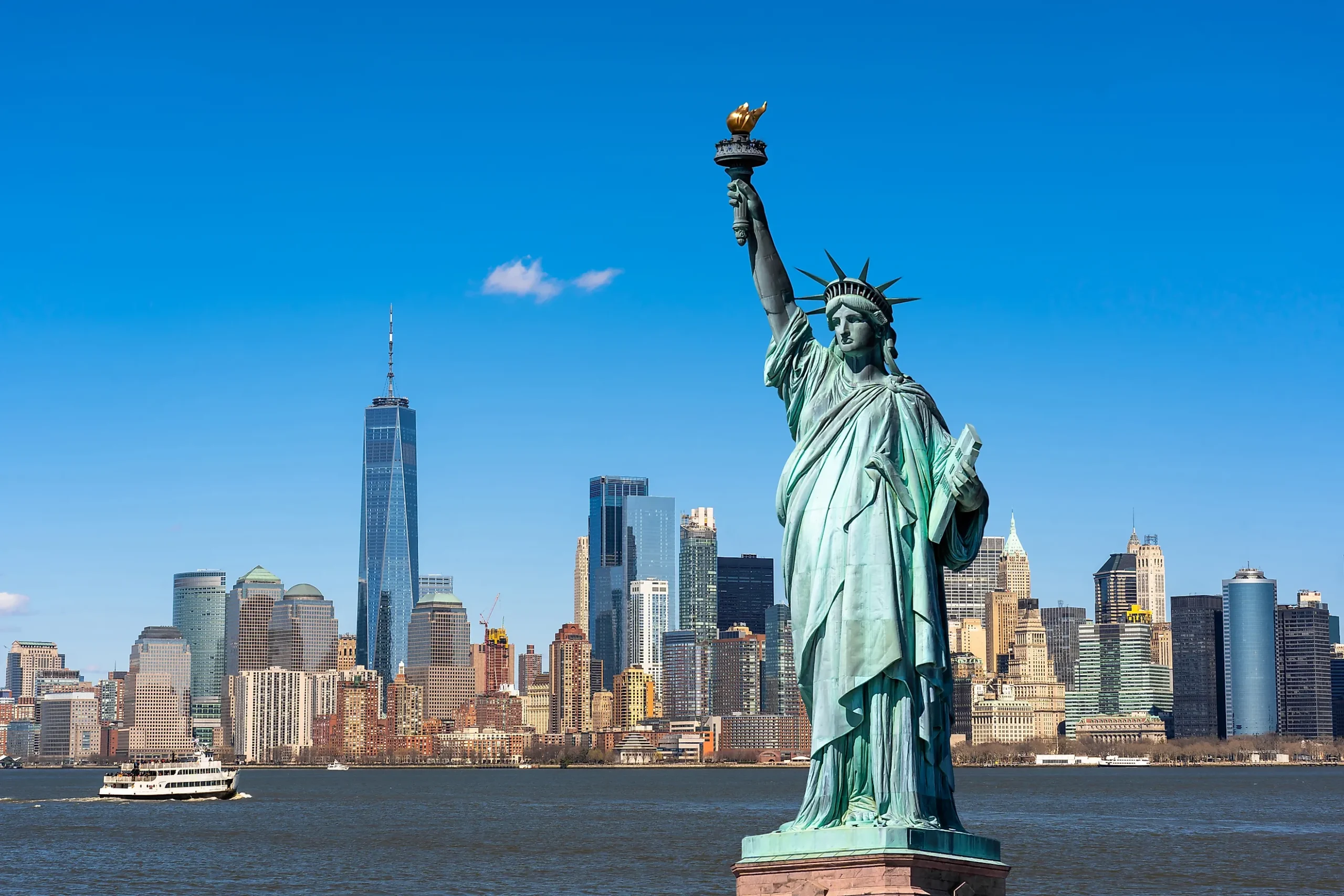Statue of Liberty in USA Northeast