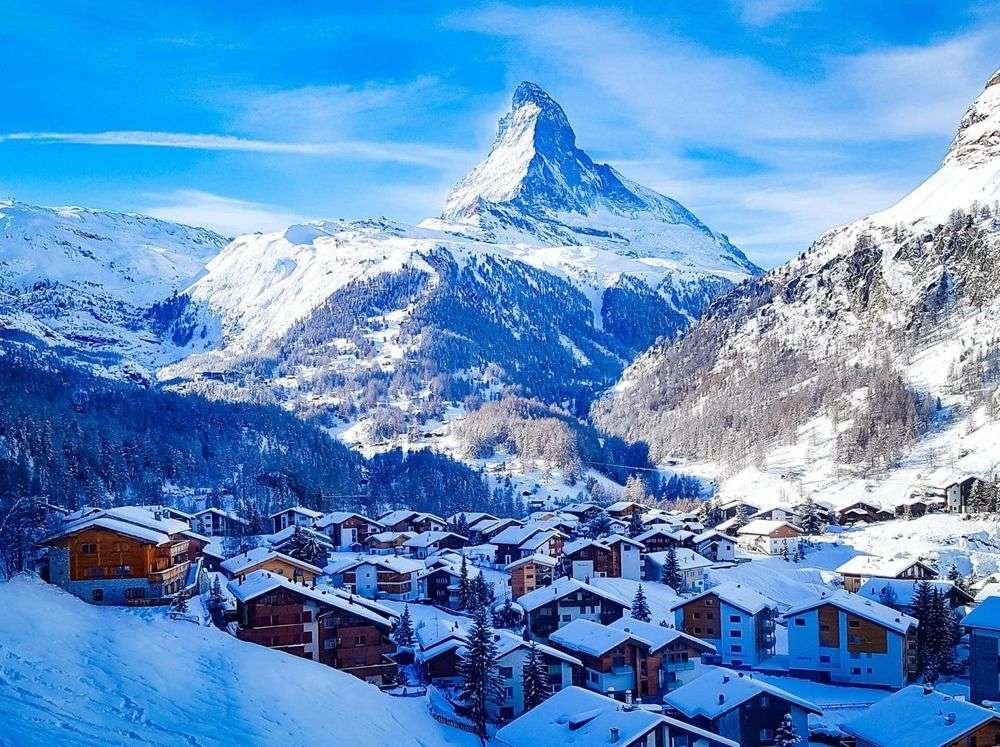 The Alps in Switzerland