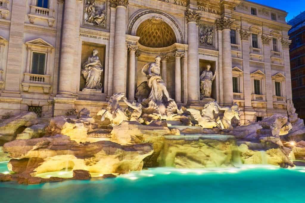 Trevi Fountain in ITALY Trevi Fountain in ITALY
