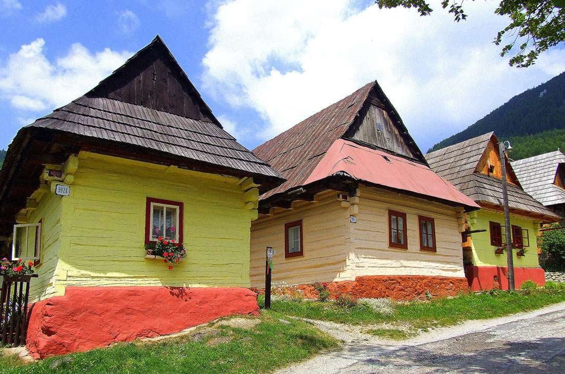 Vlkolínec In Slovakia Vlkolínec In Slovakia