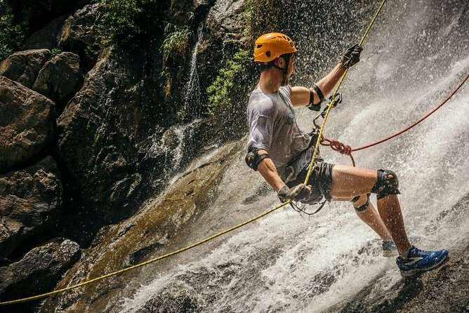 Waterfall Rappelling at Antelope Falls 1 Waterfall Rappelling at Antelope Falls