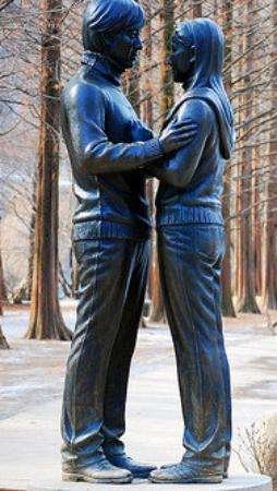 Winter Sonata Statue Winter Sonata Statue