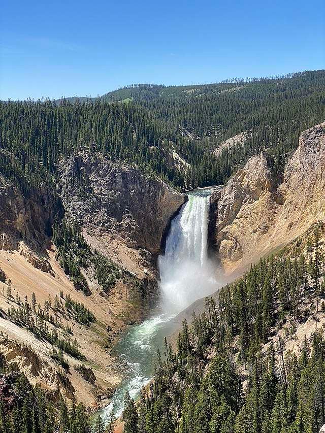 Yellowstone National Park in USA