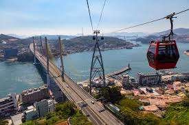 Yeosu Maritime Cable Car In South Korea