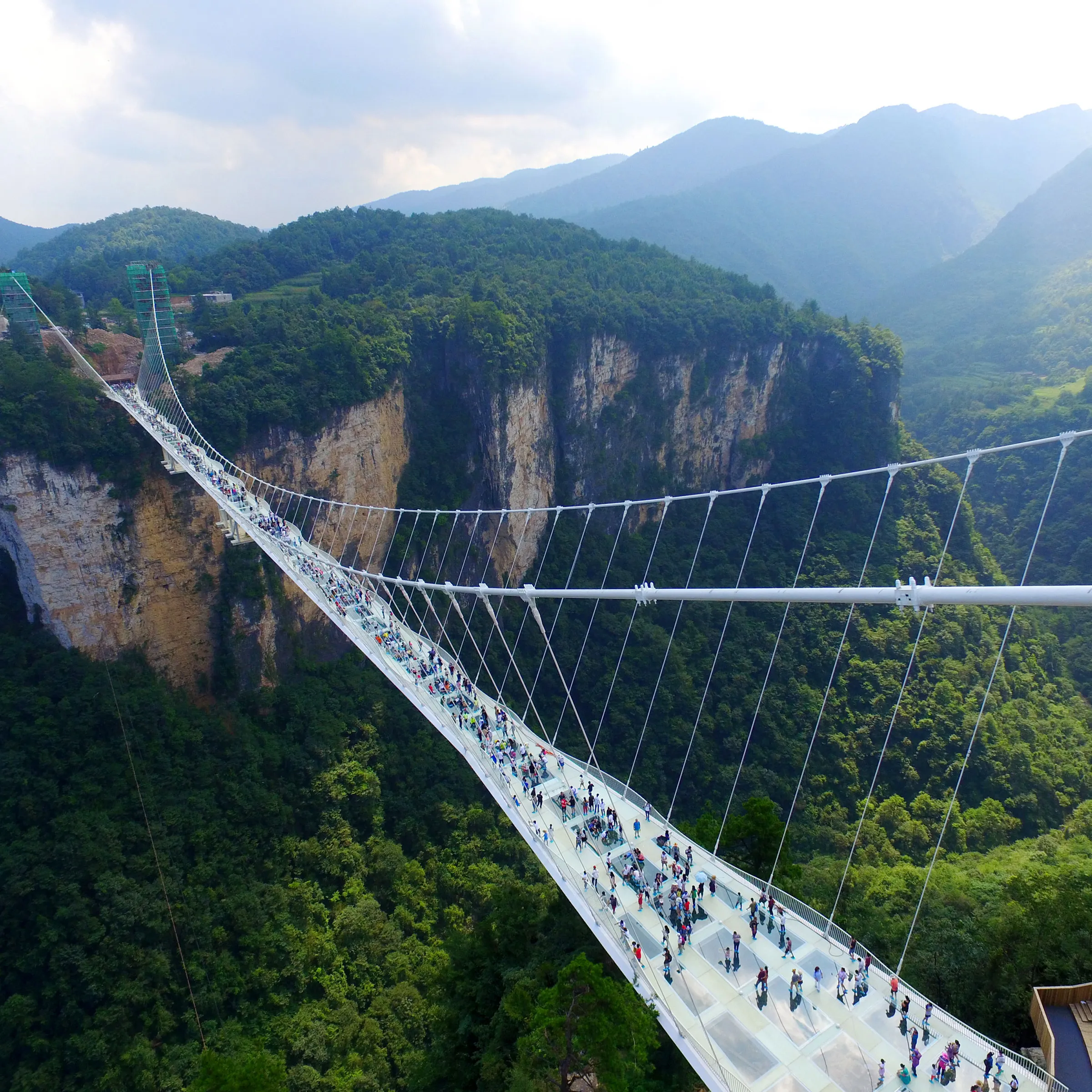 Zhangjiajie Grand Canyon Glass Zhangjiajie Grand Canyon Glass Bridge