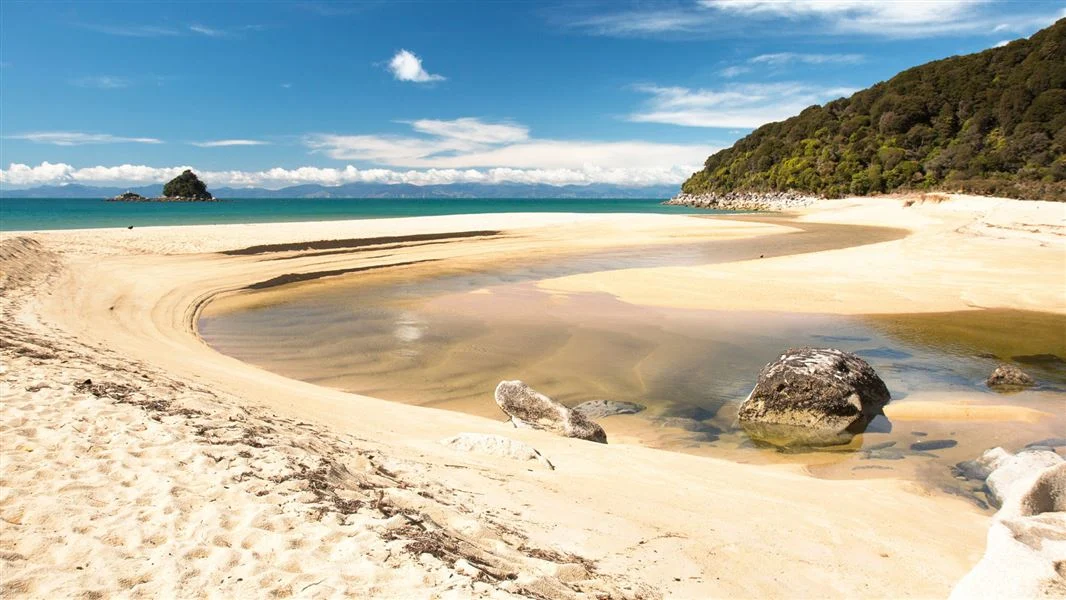 Abel Tasman National Park in New Zealand