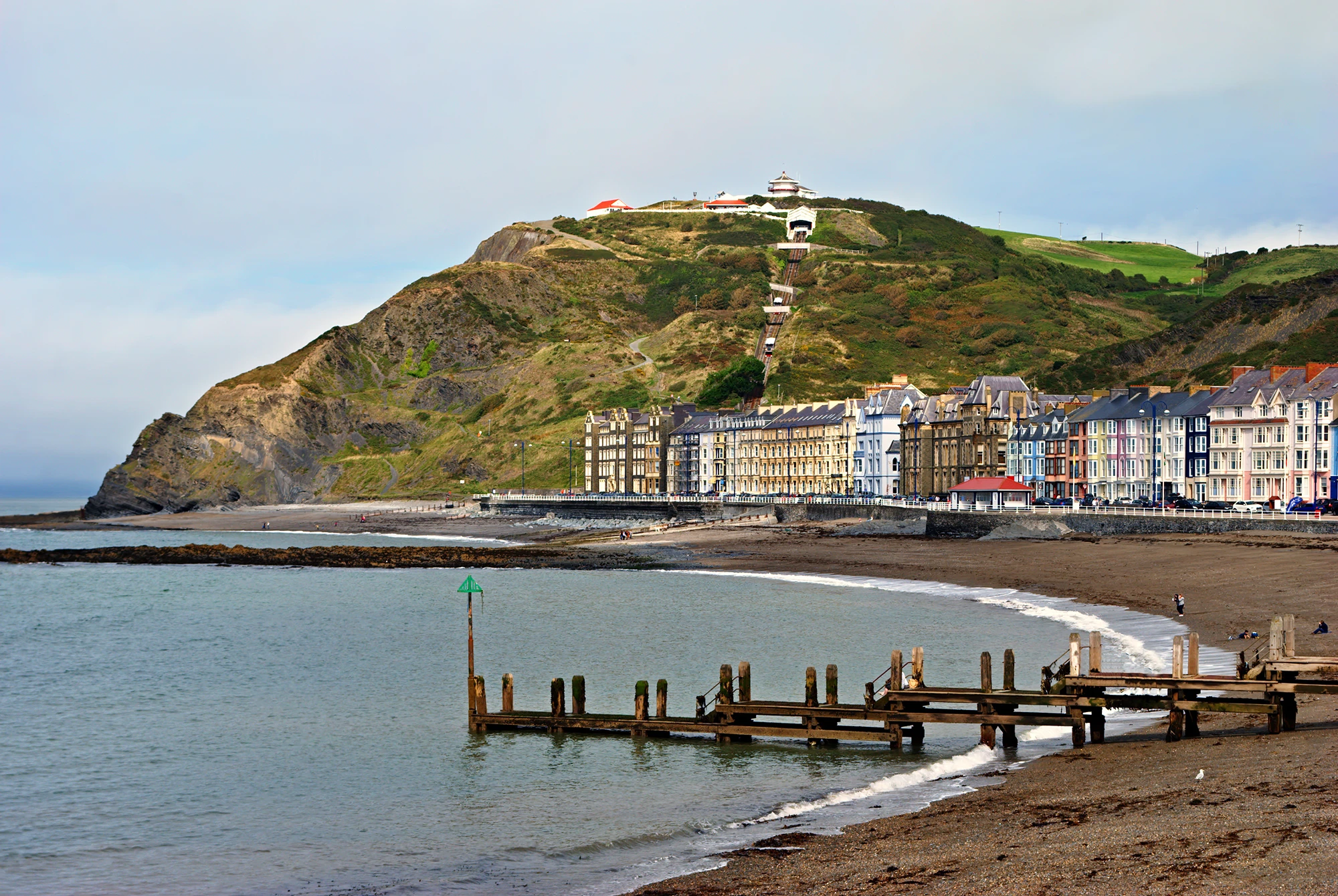Aberystwyth in Wales