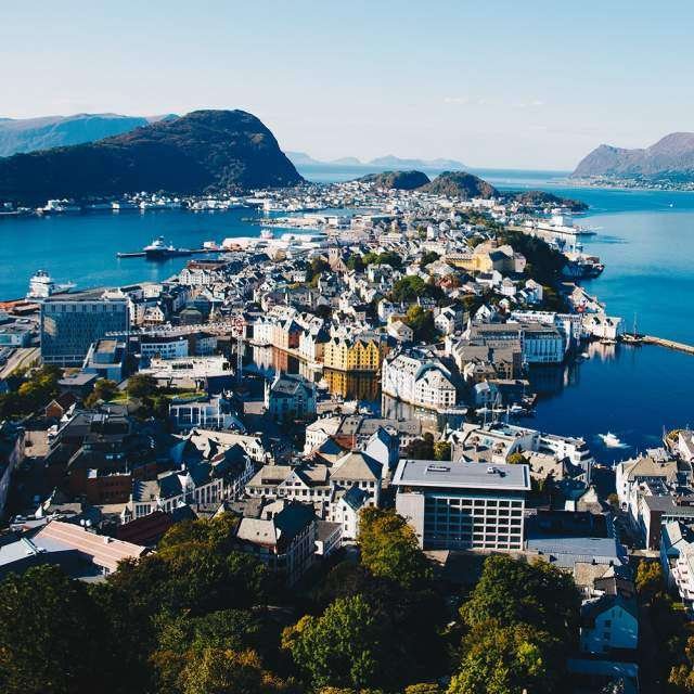 Ålesund in Norway Ålesund in Norway