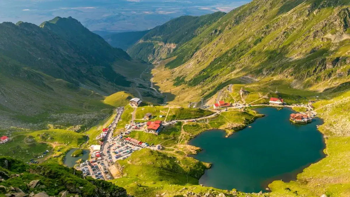 Bâlea Lake in Romania