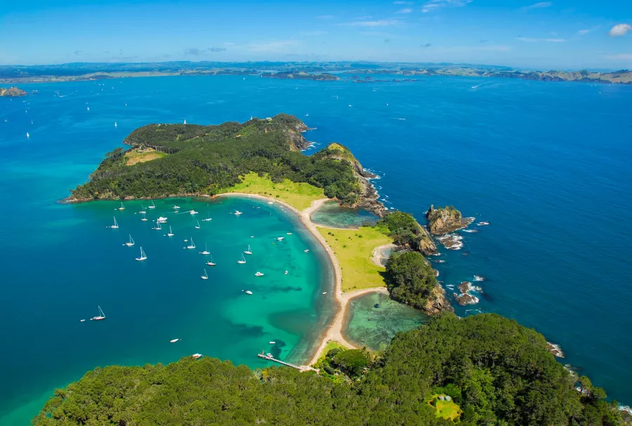 Bay of Islands in New Zealand Bay of Islands in New Zealand