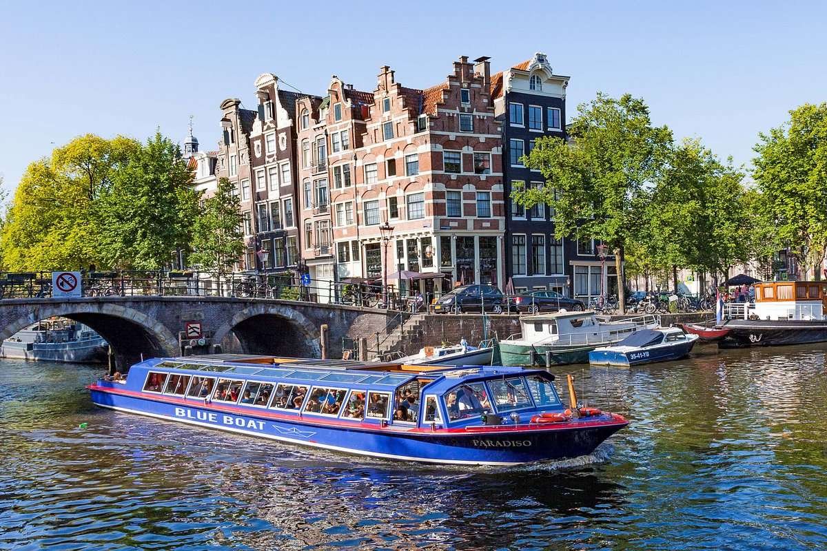 Canal Cruise in Amsterdam in Netherlands Canal Cruise in Amsterdam in Netherlands