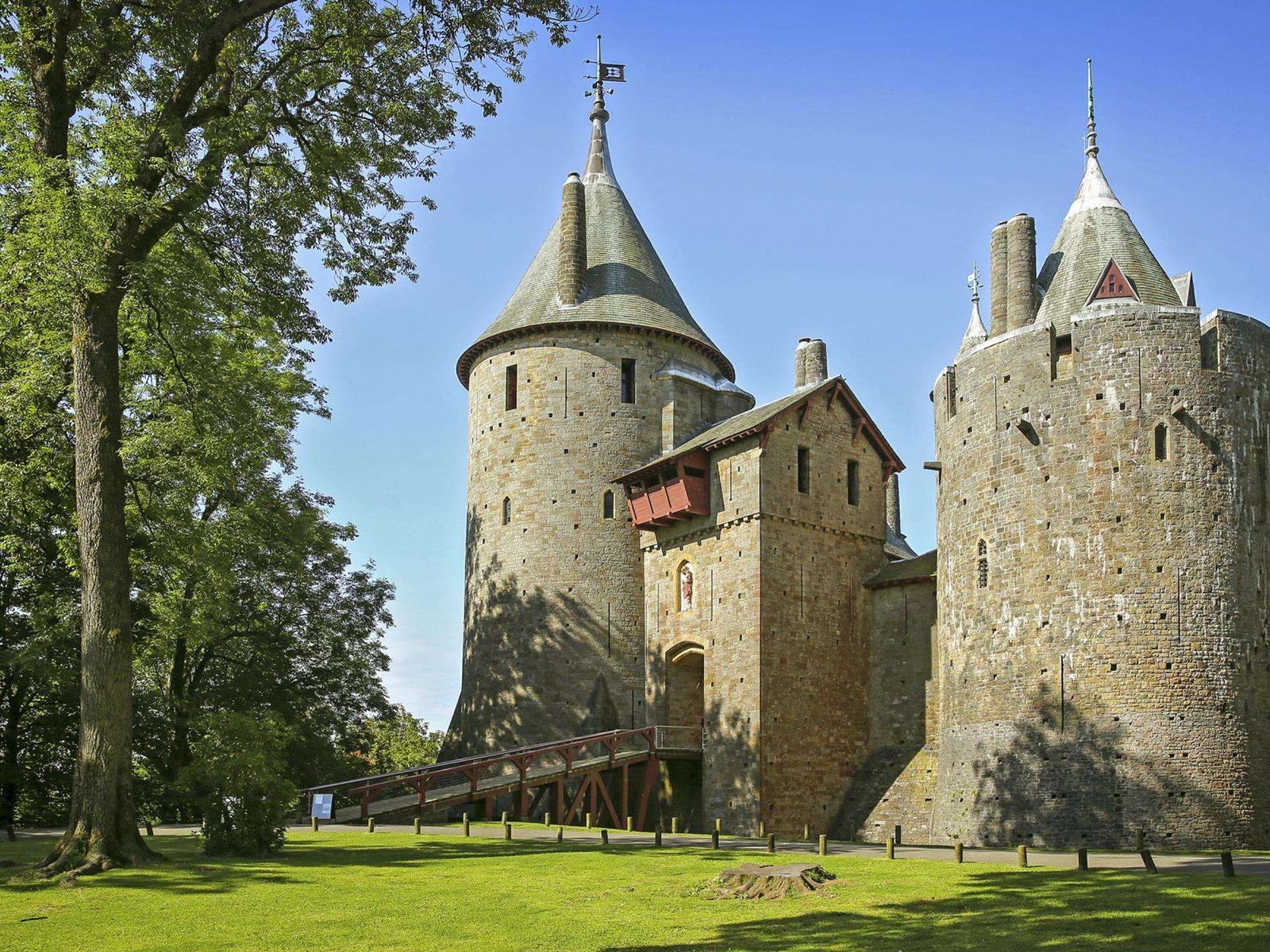 Castell Coch in Wales Castell Coch in Wales
