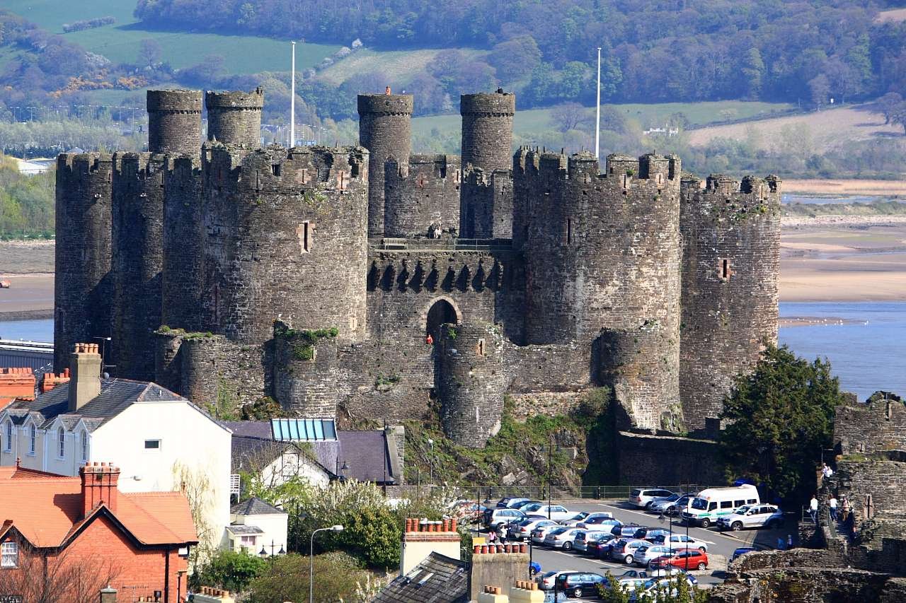 Conwy Castle in Wales Conwy Castle in Wales