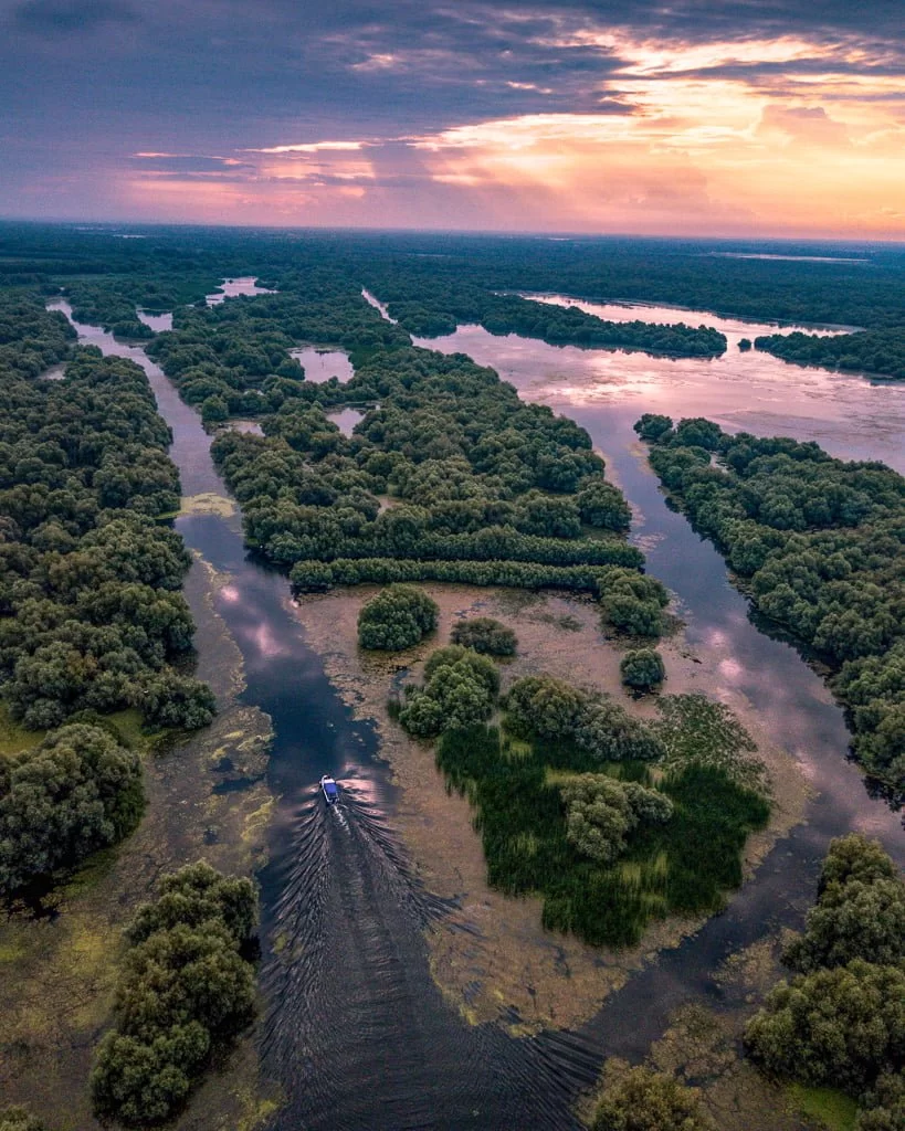 Danube Delta in Romania