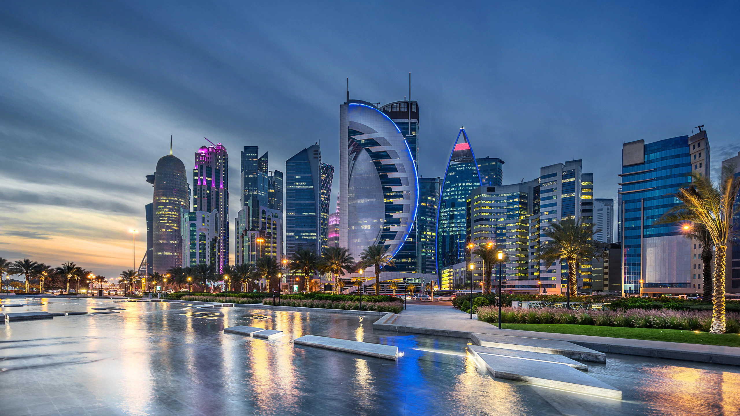 Doha Corniche in Qatar