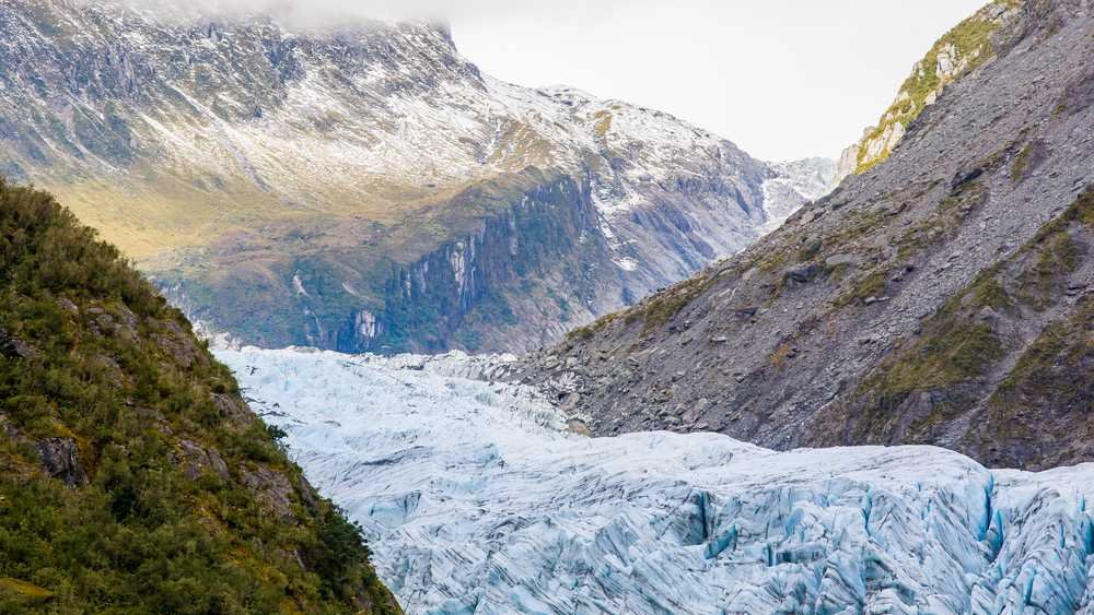 Fox Glacier in New Zealand Fox Glacier in New Zealand