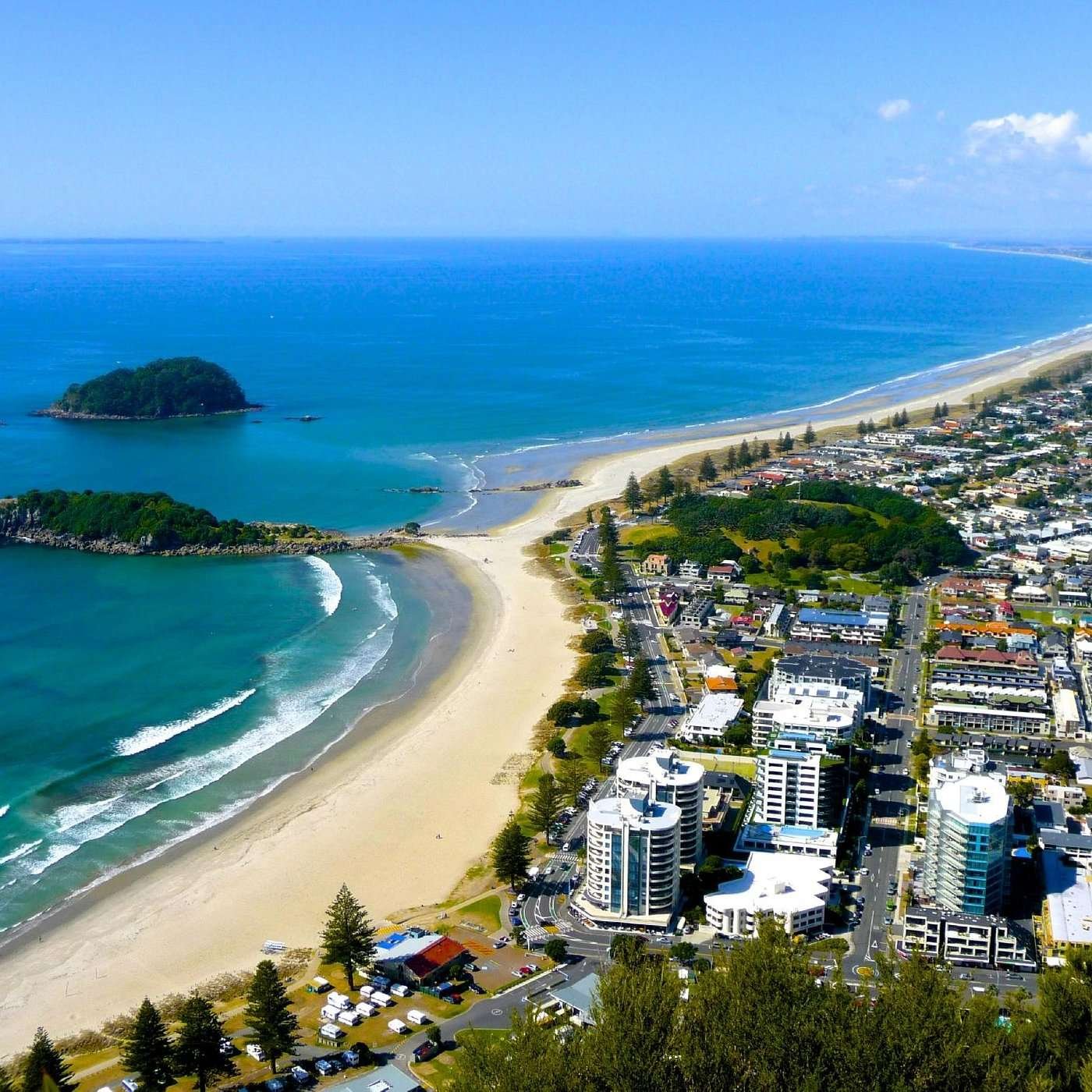 Mount Maunganui in New Zealand Mount Maunganui in New Zealand
