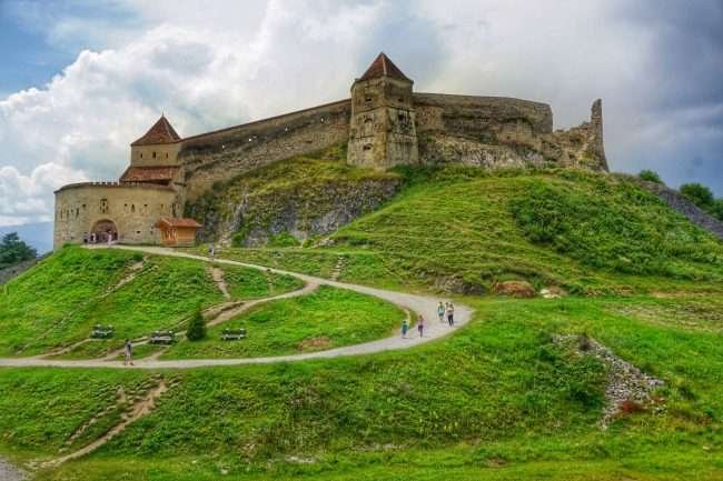 Râșnov Fortress in Romania