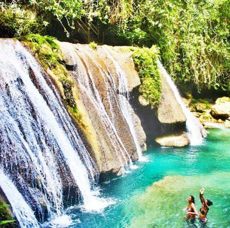 Reach Falls in Jamaica Reach Falls in Jamaica
